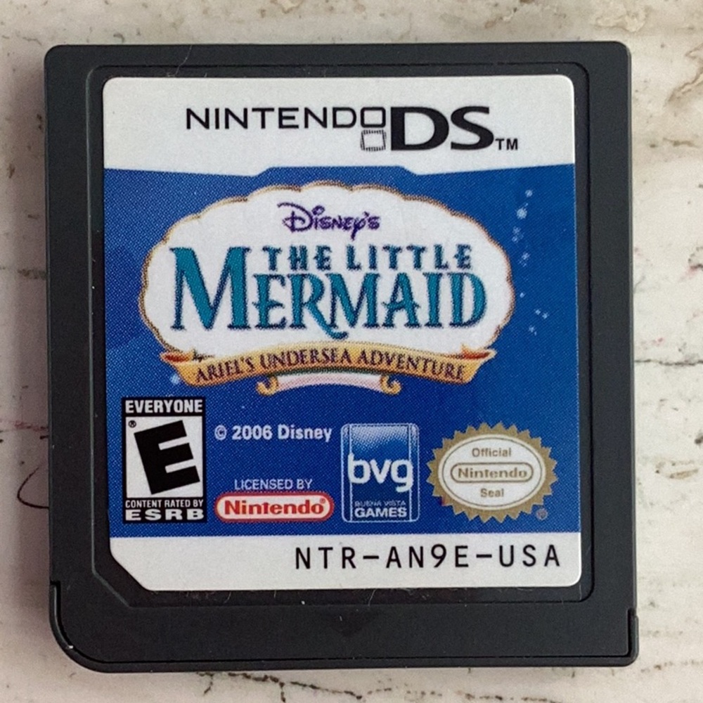 Disney’s The Little Mermaid Ariel’s Under Sea Nintendo DS Game Complete CIB - Picture 11 of 12